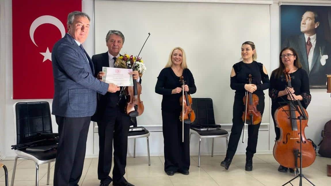 İzmir Devlet Senfoni Orkestrası okulumuzda konser verdi.